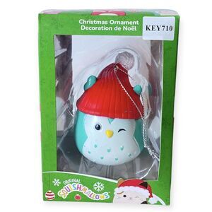 SQUISHMALLOWS Christmas Ornament Winston the Owl Squishmallow Kurt Adler Gift